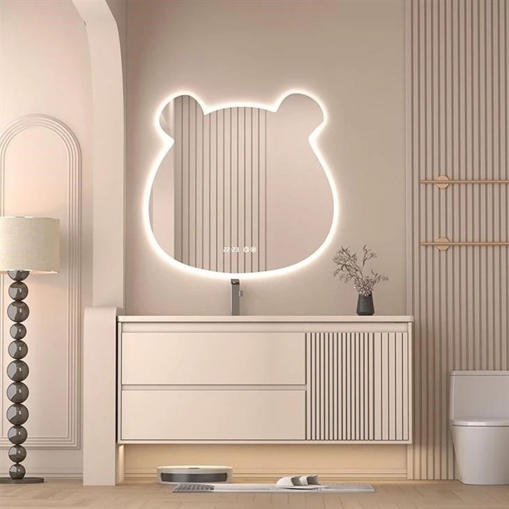 large led bathroom mirror