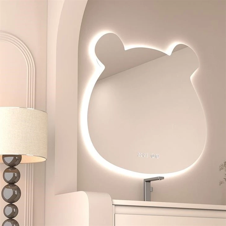 backlit mirror for bathroom