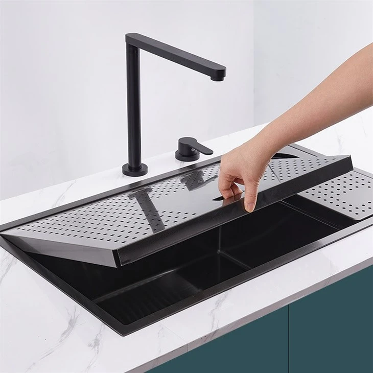kitchen sinks with covers