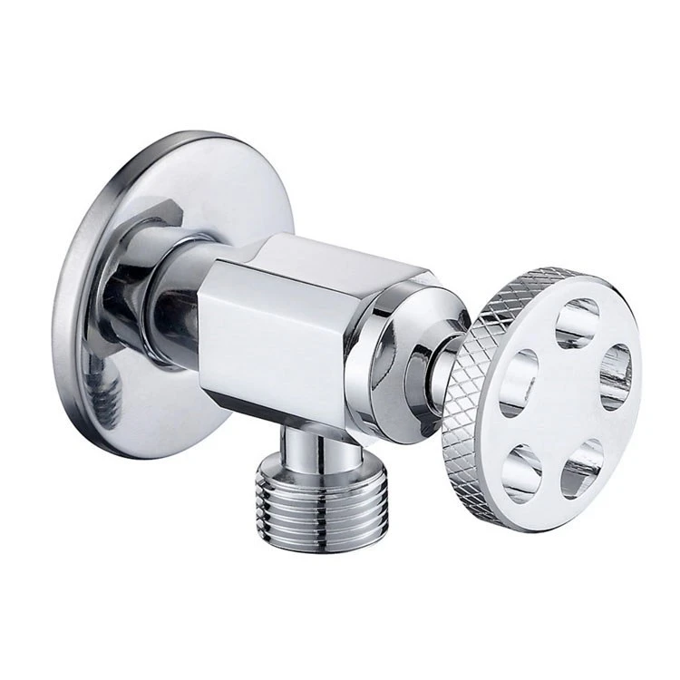 Valvola ad angolo per bagno in ottone di lusso