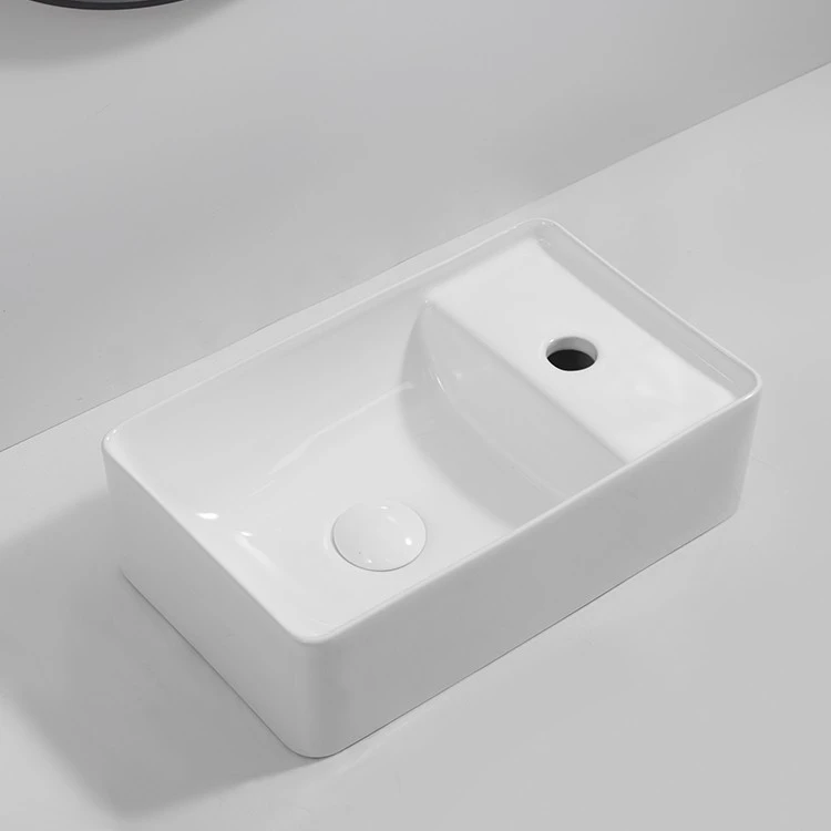 wall-mount small bathroom sink